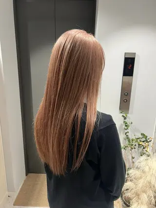ロング カラー 透明感カラー/ベージ ュ/HIKARU🌿のヘアスタイル