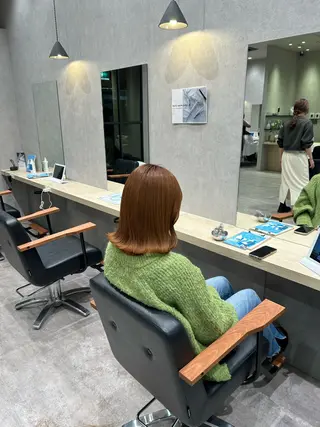 ミディアム やまぐち まなみのヘアスタイル