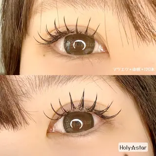 マツエク・マツパ Holy☆star 【ホーリースター】のマツエク・マツパデザイン