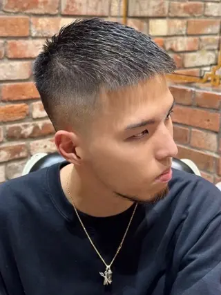 ショート メンズ 柴田 嘉文のヘアスタイル