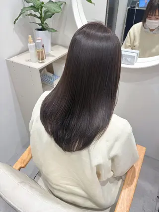 セミロング 髪質改善/レイヤー/ ダブルカラー🍀るなのヘアスタイル