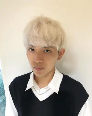 カラー ヘアアレンジ メンズ メンズ特化✂️栗原 侑也のヘアスタイル
