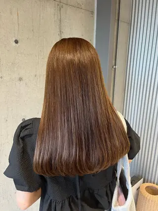 ロング カラー ヘアアレンジ ボブ×艶カラー 特化・リクト💥のヘアスタイル