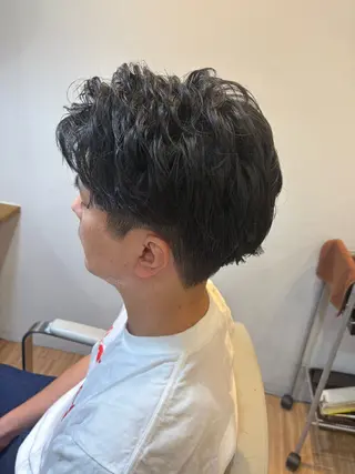 メンズ 韓国ヘアー🇰🇷 MIWAのヘアスタイル