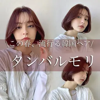 ショート カラー 赤みなしカラー/梅田 /レイヤー/IORIのヘアスタイル