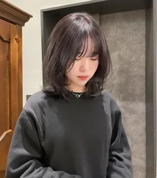 セミロング 🦢パーマモデル 様募集中🦢AI🫧のヘアスタイル