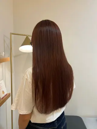 ロング カラー 艶カラー/透明感 /ヒグチアオイのヘアスタイル