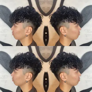 ショート パーマ メンズ 1ｍｍも妥協しない 圧倒的メンズカットのヘアスタイル