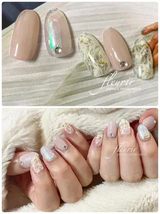ネイル フルリール 【プライベートサロンのネイルデザイン