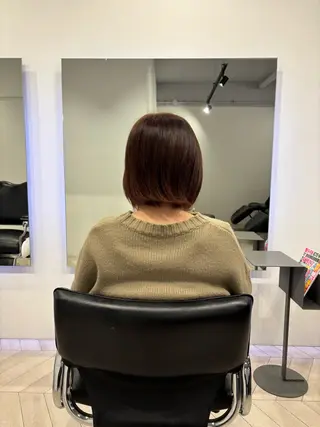熊取谷 茉那のヘアスタイル
