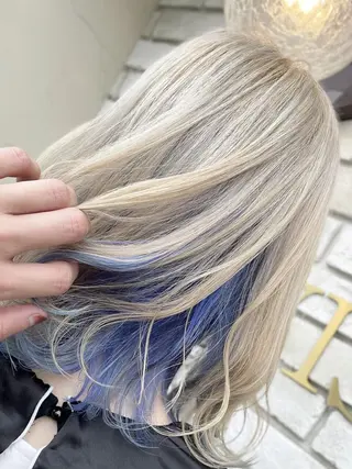 セミロング カラー 🖤みらい🖤 カットモデル様募集中のヘアスタイル
