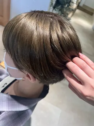 ショート ヘアケアソムリエ MIKUのヘアスタイル