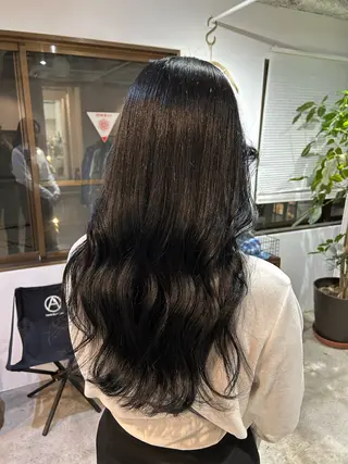 ロング カラー ヘアアレンジ 🎀suzuna 透明感colorのヘアスタイル