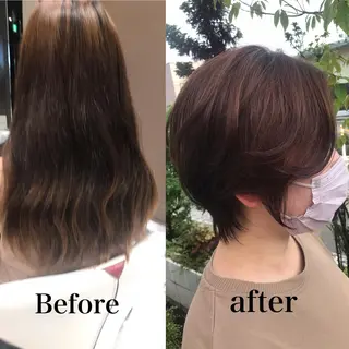 ショート 下條 真のヘアスタイル