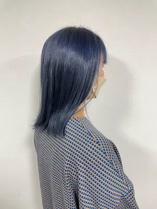 ミディアム 艶髪カラー& トリートメント　松村のヘアスタイル