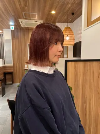 ミディアム 岸田 佳祐のヘアスタイル