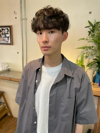 パーマ YUKI 新宿カット パーマ/カラーのヘアスタイル