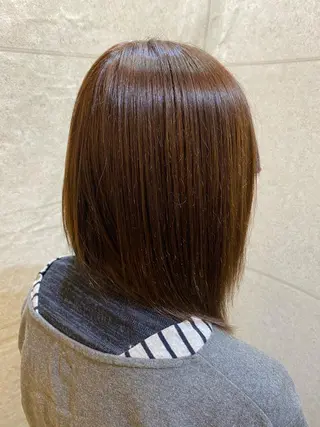 ミディアム パーマ 長濱 俊のヘアスタイル