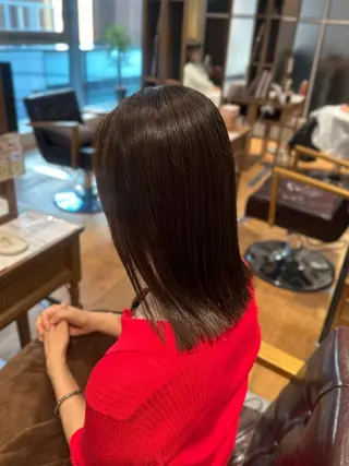 ミディアム 後藤 梨乃のヘアスタイル