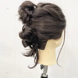 ヘアアレンジ 🍃透明感スタイル yu-ka🍃のヘアスタイル
