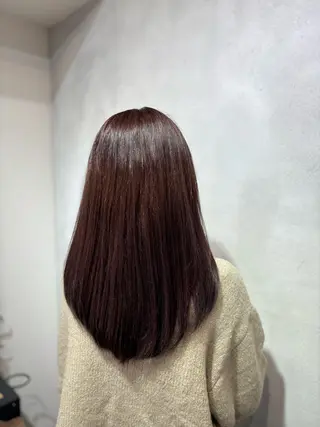 ミディアム 似合わせカット🫧透 明感カラー🫧maiのヘアスタイル