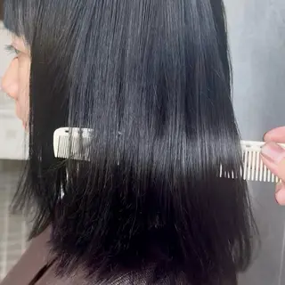 セミロング カラー アニメオタク美容師/ エンドカラー/僚汰のヘアスタイル