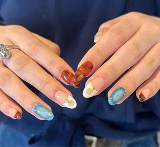 ネイル SEINA_ NAIL🐈‍⬛💗のネイルデザイン