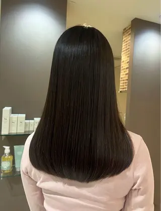 セミロング 髪質改善メニュー 長井 美佐子のヘアスタイル