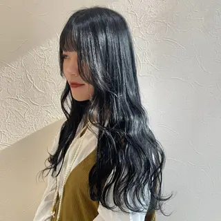 カラー SOYON ayaのヘアスタイル