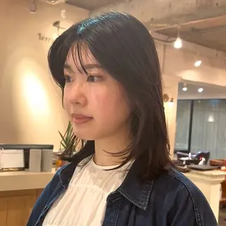 ミディアム 【ボブ.レイヤー】 ヤマカワレンヤのヘアスタイル