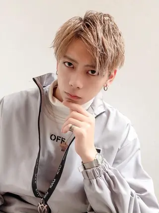 ショート メンズ 美髪矯正 Rioのヘアスタイル