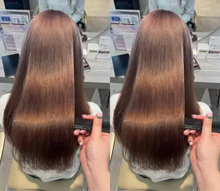 ロング カラー みう/仙台/暖色/ 艶髪/顔周りカット/のヘアスタイル