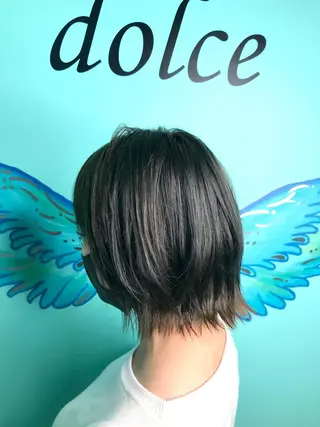 ミディアム カラー 浦田侑希 CODE.LINEのヘアスタイル