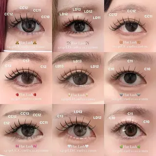 マツエク・マツパ suu⟡HINAKO ｜パリエク｜マツエクのマツエク・マツパデザイン