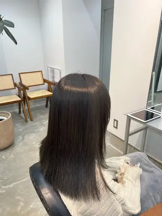 ロング Yuito/カラー/ ブリーチ/ストレートのヘアスタイル