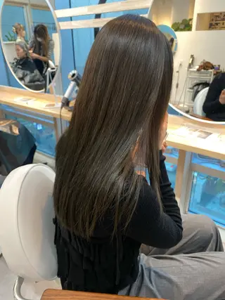 ロング カラー ichika/福岡 /透明感カラー🤎のヘアスタイル