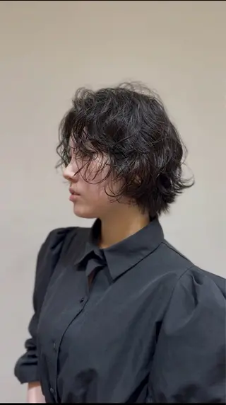 ショート パーマ ✂︎正木 克拓のヘアスタイル