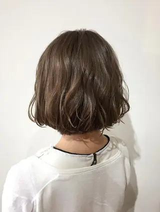 ショート カラー brace立花 ✂︎ 吉田 茉由のヘアスタイル