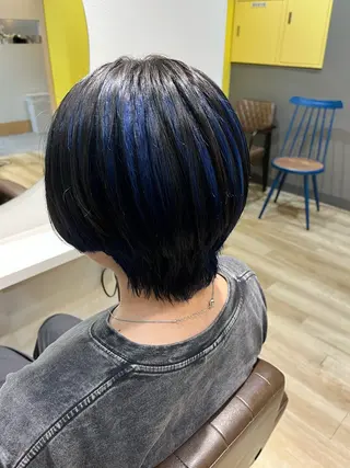ショート カラー 🫧ハイトーン/ ブリーチ🫧白石航汰のヘアスタイル