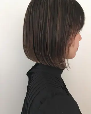 カラー 坂上 岳のヘアスタイル