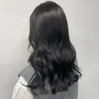 ロング カラー *モデル募集🤍横浜 透明感カラー🫧のヘアスタイル