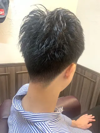 メンズ フリーランス理美容師 いさかのヘアスタイル