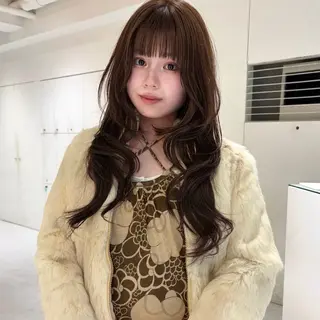 ロング haruko🎀⌇ レイヤーカットのヘアスタイル