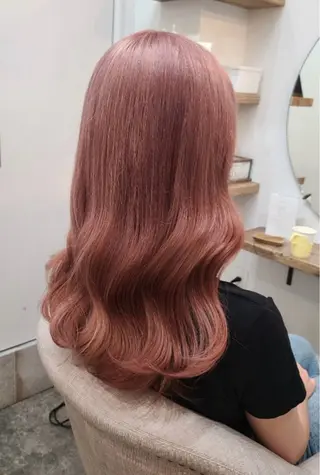 セミロング カラー Satomi サトミのヘアスタイル