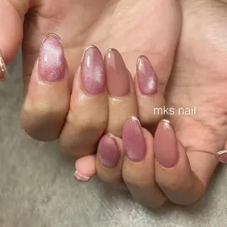 ネイル mks＊nail //  枚方長尾のネイルデザイン