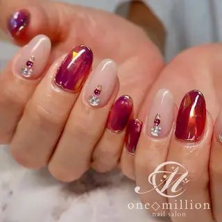 ネイル nail salon ワンミリオンのネイルデザイン