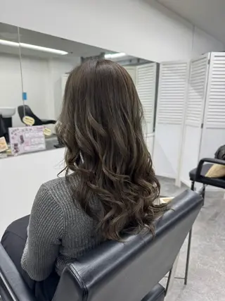ロング 髪質改善メニュー 長井 美佐子のヘアスタイル