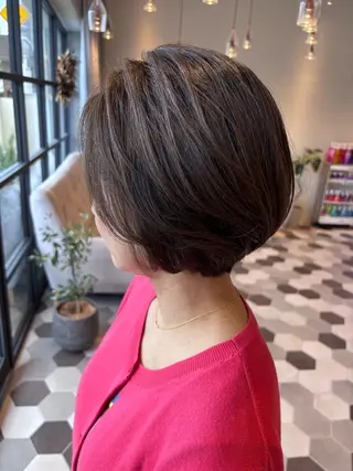 ショート 🌿 miyu/石橋阪大前のヘアスタイル