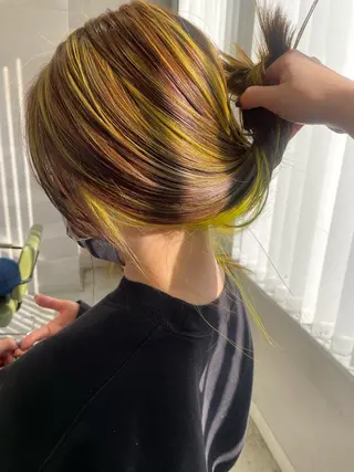 カラー SOYON栄店所属・奥田 伊織/カット無料のヘアスタイル