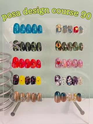 ネイル posa nail モエミのネイルデザイン
